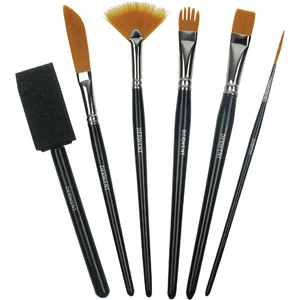Teknik Fırçaları 6 Adet Set
