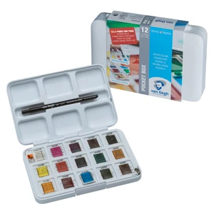 Van Gogh Tablet Sulu Boya 15 (12+3) Renk