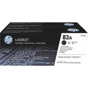 83A 2'li Paket 1500 Sayfa Kapasiteli Siyah Toner CF283AD