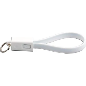 M534 Iphone 5-6 Anahtarlık Kablo 21,5Cm Beyaz