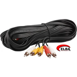 C0659 3Rca-3Rca Stereo 10Mt Kablo