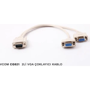 Cg021-0.2  2Li Vga Çoklayıcı Kablo