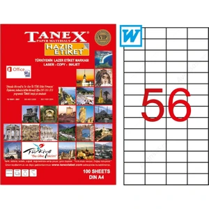 Tw-2321 52.5 Mm X 21.2 Mm 100 Sayfa Lazer
