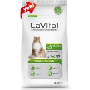 La Vital Cat Maintenance Adult Chicken Formula Yetişkin Kedi Maması 1,5 Kg