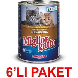 Miglior Gatto Av Hayvanli Kedi Konservesi 405 Gr (6'li Paket)
