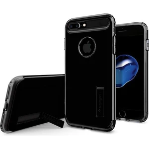Apple iPhone 8 Plus - iPhone 7 Plus Kılıf Slim Armor Jet Black 043CS20851