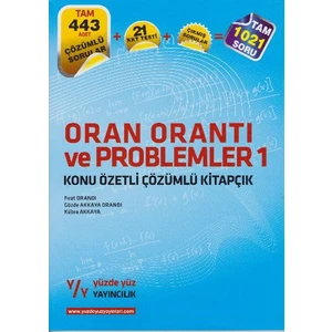 Yüzdeyüz Yayınları Oran Orantı Problemler 1