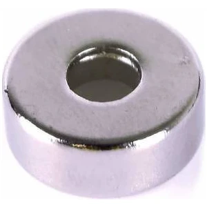 Neodyum Mıknatıs D15X5X5 Delikli 5 Adet