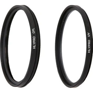 Canon 10-18mm Lens için HLYPRO UV Filtre + Polarize Filtre