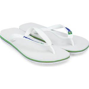 Brasil Logo Beyaz Terlik