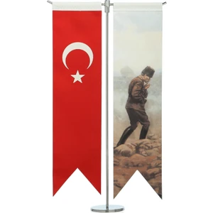 Ekin Bayrakçılık Türk Bayrağı ve Gazi M.K. Atatürk Masa Bayrak Takımı