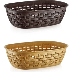 Rattan Ekmek Sepeti 3 Lt