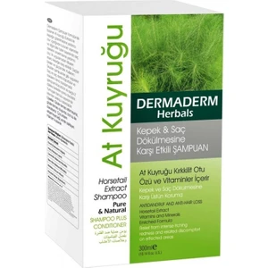 Dermaderm Herbals Kepek & Saç Dökülmesine   Şampuan 300ML