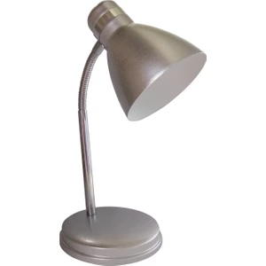 Modern Krom Spiralli Masa Lambası Gri