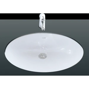 Tezgah Altı Oval Lavabo 40X52 Cm Beyaz