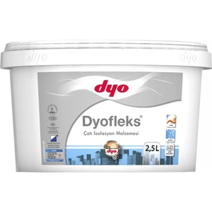 Dyofleks Sıvı Çatı İzolasyon Malzemesi 2,5Lt. Beyaz