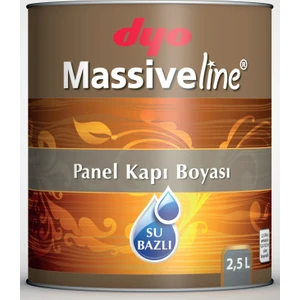 Massiveline Su Bazlı Panel Kapı Boyası 2,5Lt. Beyaz