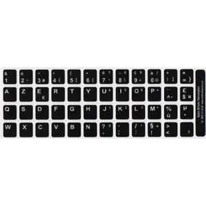 Notebook Uzman Fransızca Klavye Sticker, Franszıca Klavye Etiketi, Notebook Ve Pc Uyumlu