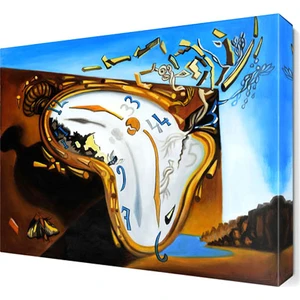 Dekor Sevgisi Salvador Dali Akıp Giden Zaman Tablo  40x40 cm