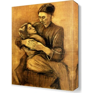 Dekor Sevgisi Vincent Van Gogh Anne Kız Canvas Tablo  105x70 cm