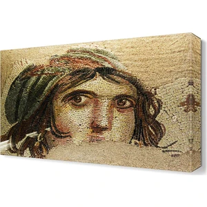 Dekor Sevgisi Zeugma Mozaik Çingene Tablosu 45x30 cm