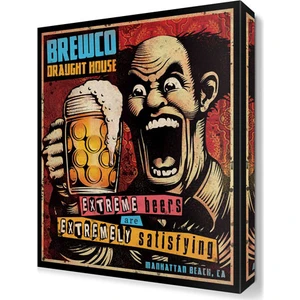 Dekor Sevgisi Bira Tablosu 45x30 cm