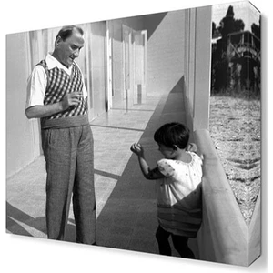 Dekor Sevgisi Atatürk Tablosu 30x30 cm