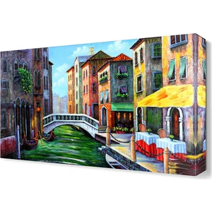 Dekor Sevgisi Yeşil Su Tablosu 45x30 cm