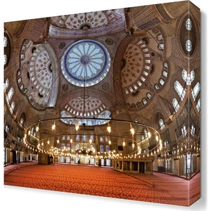 Dekor Sevgisi Cami Canvas Tablo 90x90 cm