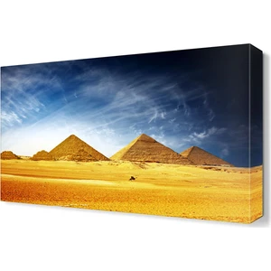 Dekor Sevgisi Mısır Piramitleri Canvas Tablo  45x30 cm