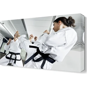 Dekor Sevgisi Karete Canvas Tablo  45x30 cm