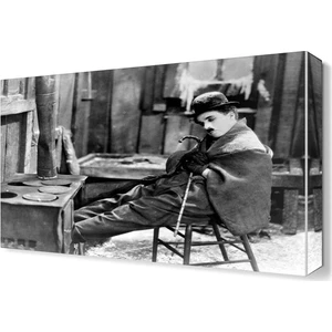 Dekor Sevgisi Charlie Chaplin Resolution Canvas Tablo  60x40 cm