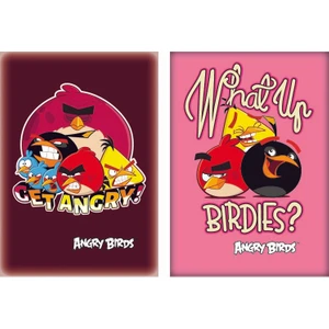 Angry Birds A5 40 Yp.Kareli Pp KapakDikişli Defter Ksk-451002-52