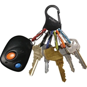 Nite Ize S-Biner KeyRack Anahtarlık-Siyah