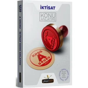 Beyaz Kalem Yayınları KPSS 2017 A Grubu İktisat Konu Anlatımlı