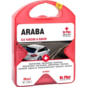 Dr. Plus İlk Yardım Çantası  Seti     Araba    MiniKit