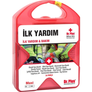 Dr. Plus İlk Yardım Çantası     İlk yardım    MiniKit