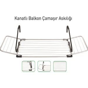 Yıl-Tem Kanatlı Balkon Çamaşır Askılığı