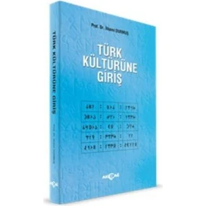 Akçağ Yayınları Türk Kültürüne Giriş