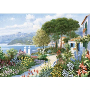 2000 Parça Puzzle Renkli Bahçe