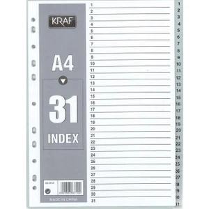 1031 Separatör 1-31 Rakam