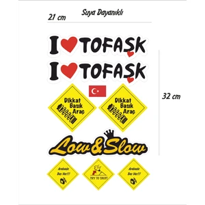 StickerMarket Tofask Sticker Seti