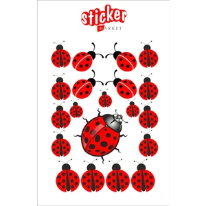 Uğur Böceği Sticker Seti