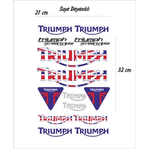Triumph Sticker Seti