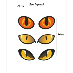 Kedi Gözü Sticker Seti