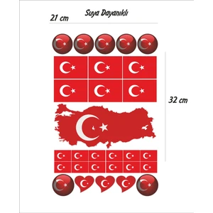 Bayrak Sticker Seti