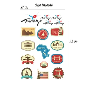 Bagaj Sticker Seti