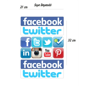 StickerMarket Sosyal Medya Sticker Seti