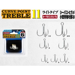 Curve Point Treble 11 Üçlü İğne No:6
