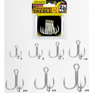 Curve Point Treble 21 Üçlü İğne No:4